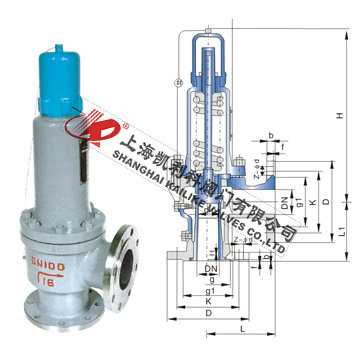 A41H、A41Y弹簧微启式安全阀